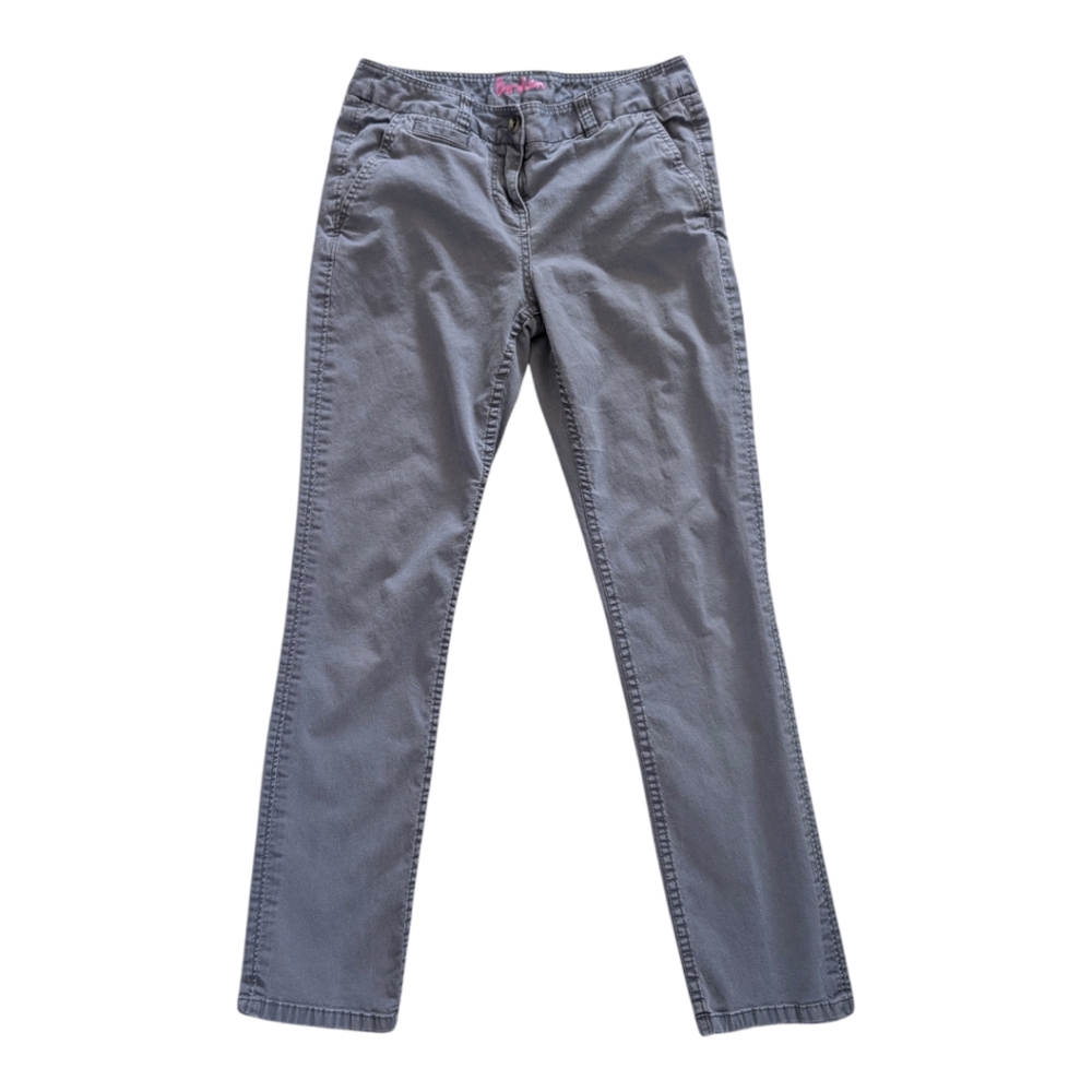 Boden Gray Mid Rise Ankle Jeans Size 6